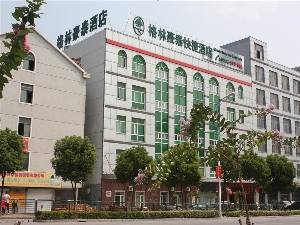 Greentree Inn Shanghai Wild Zoo Dachuan Freeway Express Hotel Exteriör bild