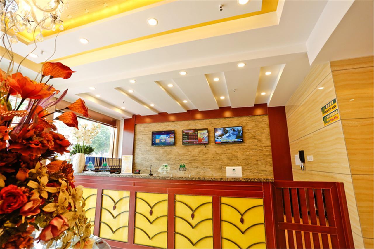 Greentree Inn Shanghai Wild Zoo Dachuan Freeway Express Hotel Exteriör bild